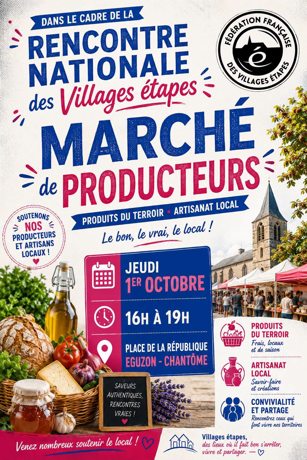Marché de producteurs et de l’artisanat